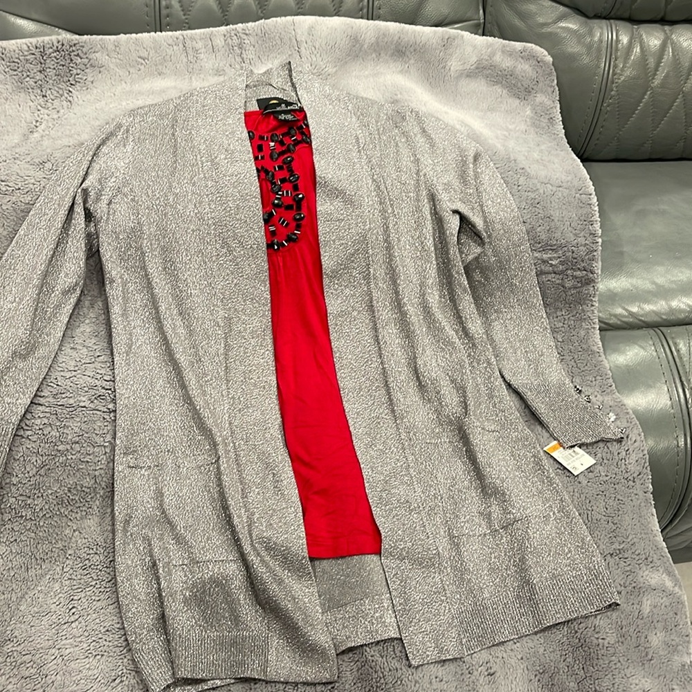 JM COLLECTION lycra fabric blazer SIZE S BRAND NEW